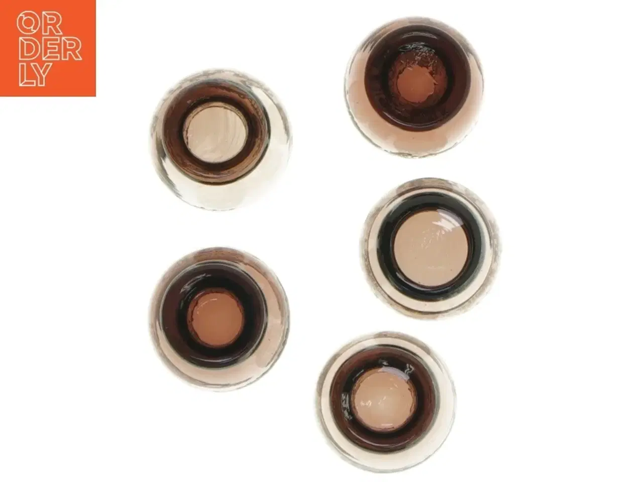 Billede 3 - Dekorative glas (str. 6 cm. 5 styk)