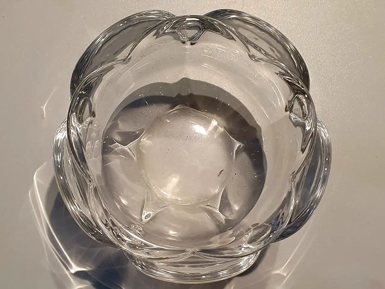 Billede 3 - Royal Copenhagen krystalglas fyrfadsstage 