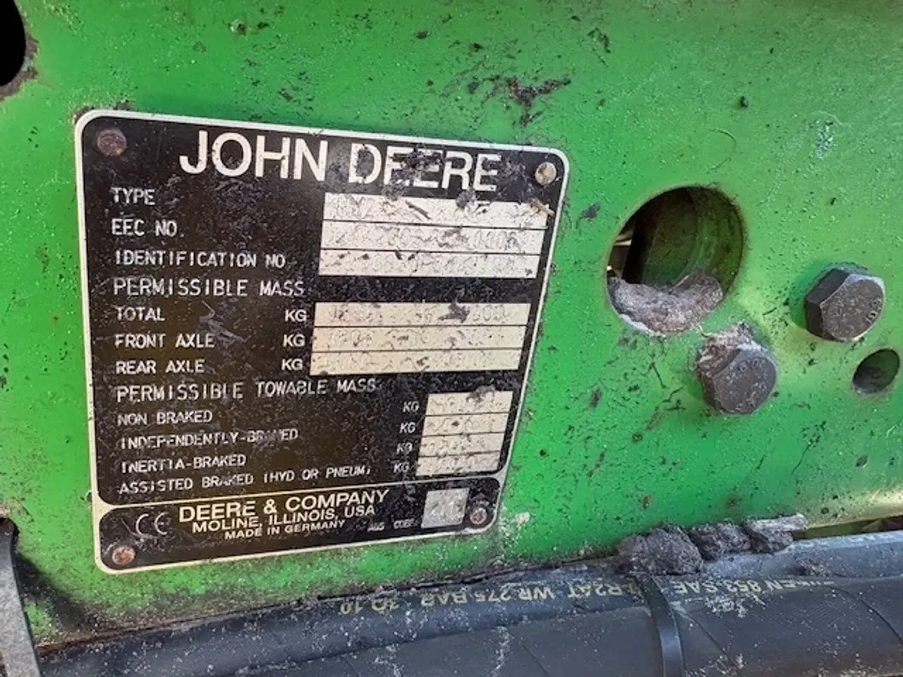 Billede 7 - John Deere 6830 AP JOHN DEERE FRONTLÆSSER, FRONTLIFT/PTO