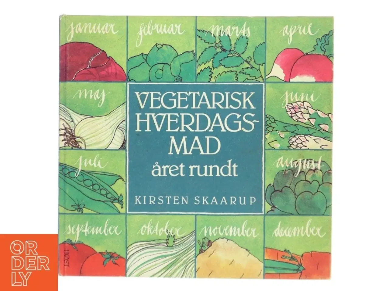 Billede 1 - Vegetarisk kogebog fra Høst & Søn