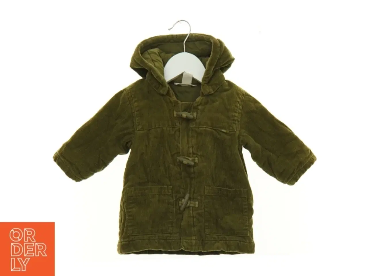 Billede 2 - Dufflecoat Fløjlsjakke fra H&M (str. 74 cm)