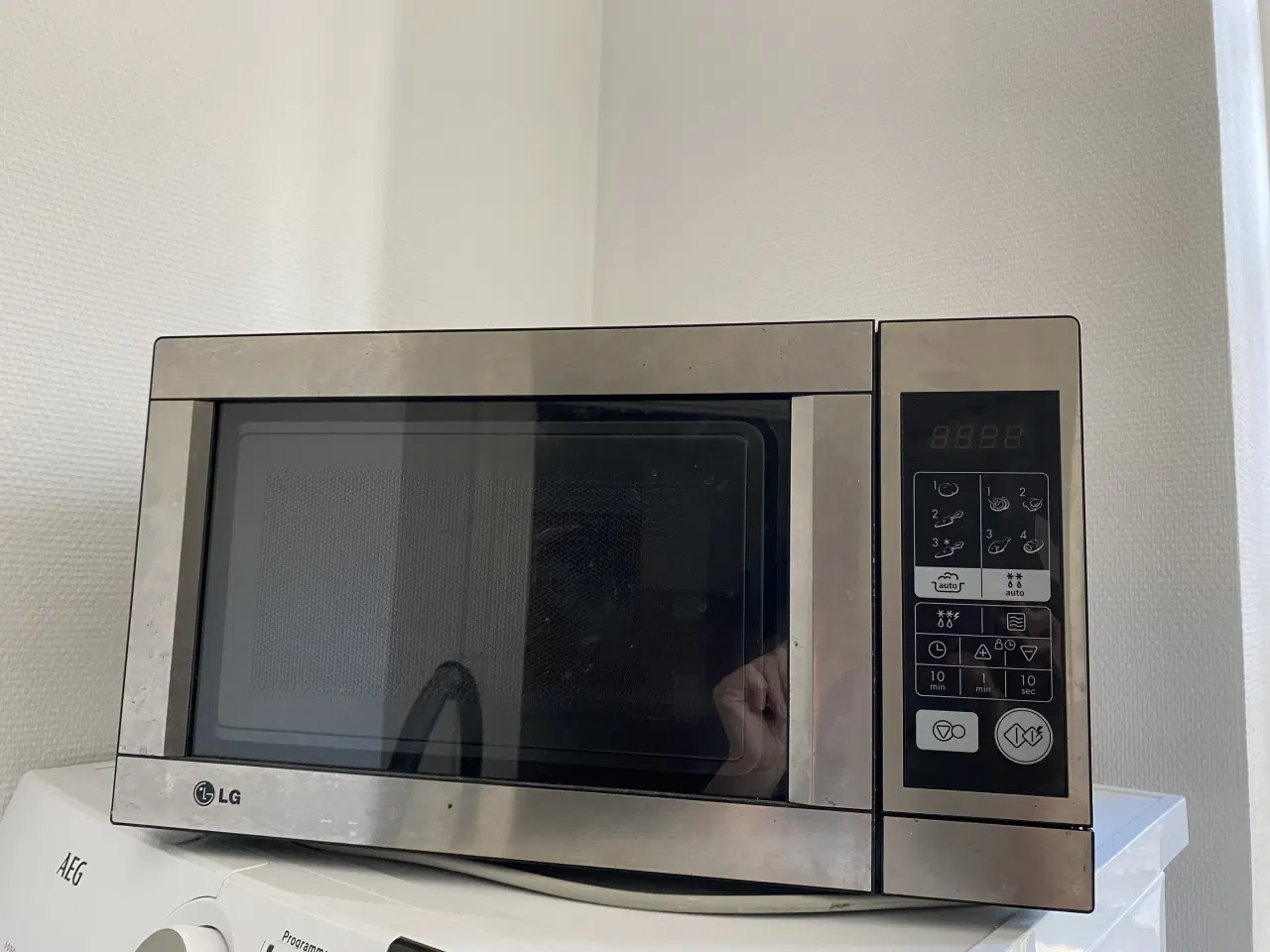 Billede 1 - LG mikrobølgeovn stål, 30*25*45