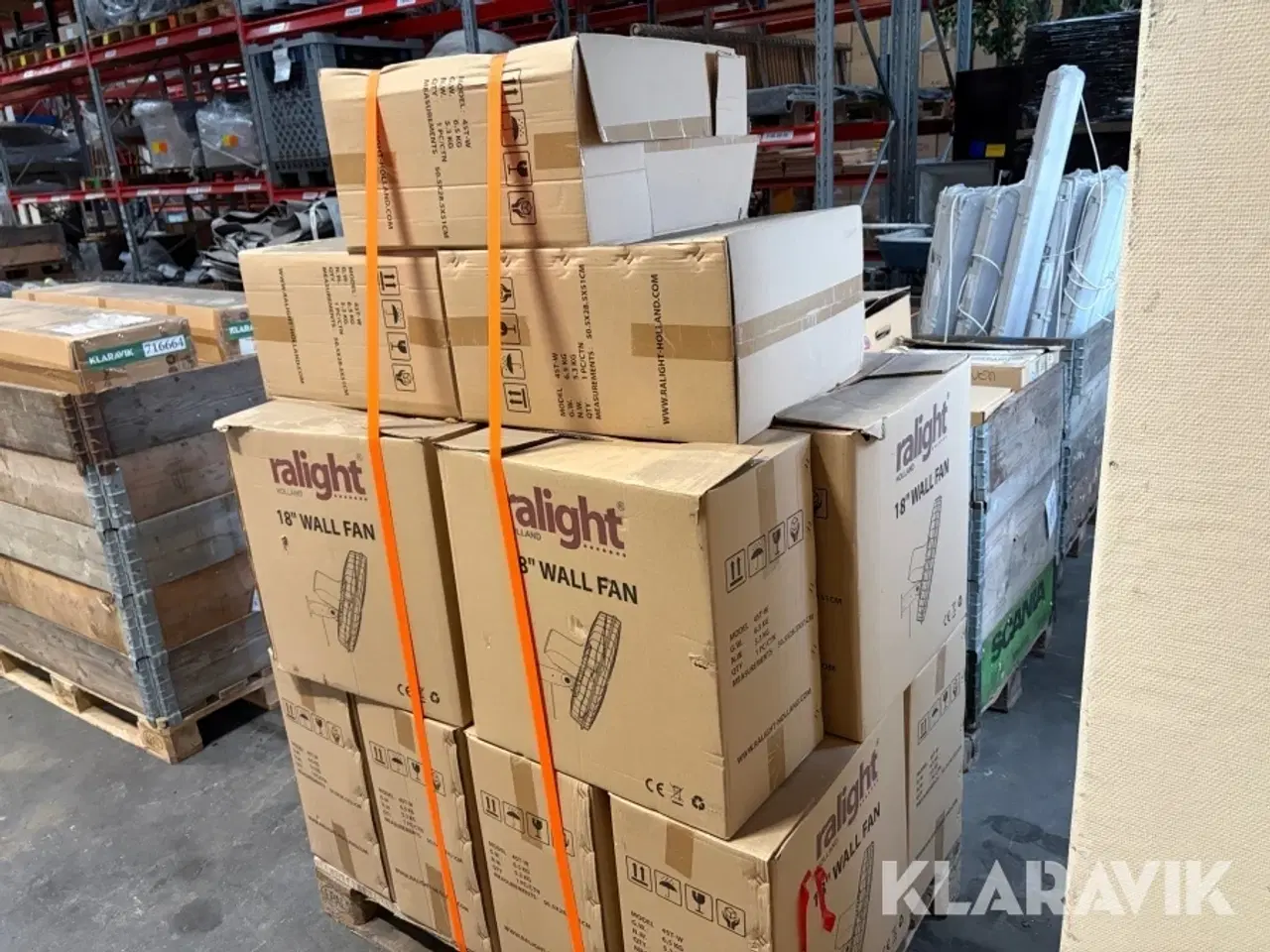 Billede 3 - Vægventilator Ralight 45T-W 18 tommer 15 styk