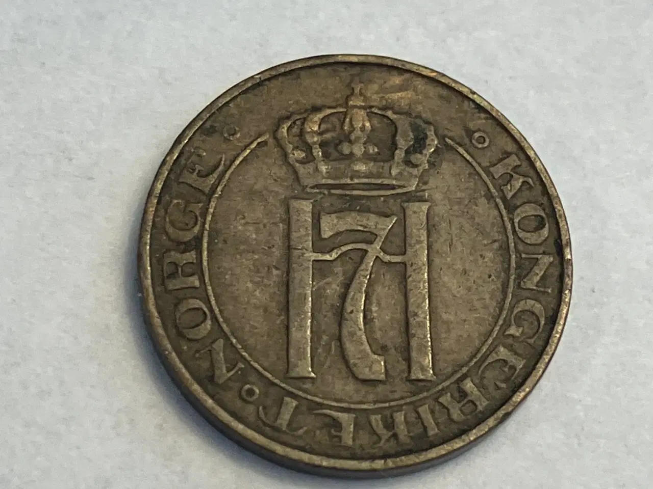 Billede 2 - 1 Øre 1929 Norge