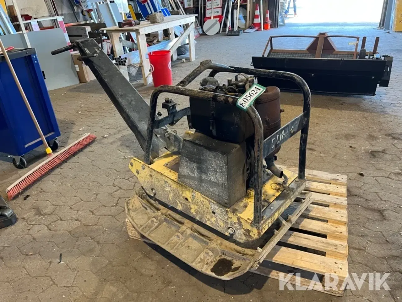 Billede 1 - Pladevibrator