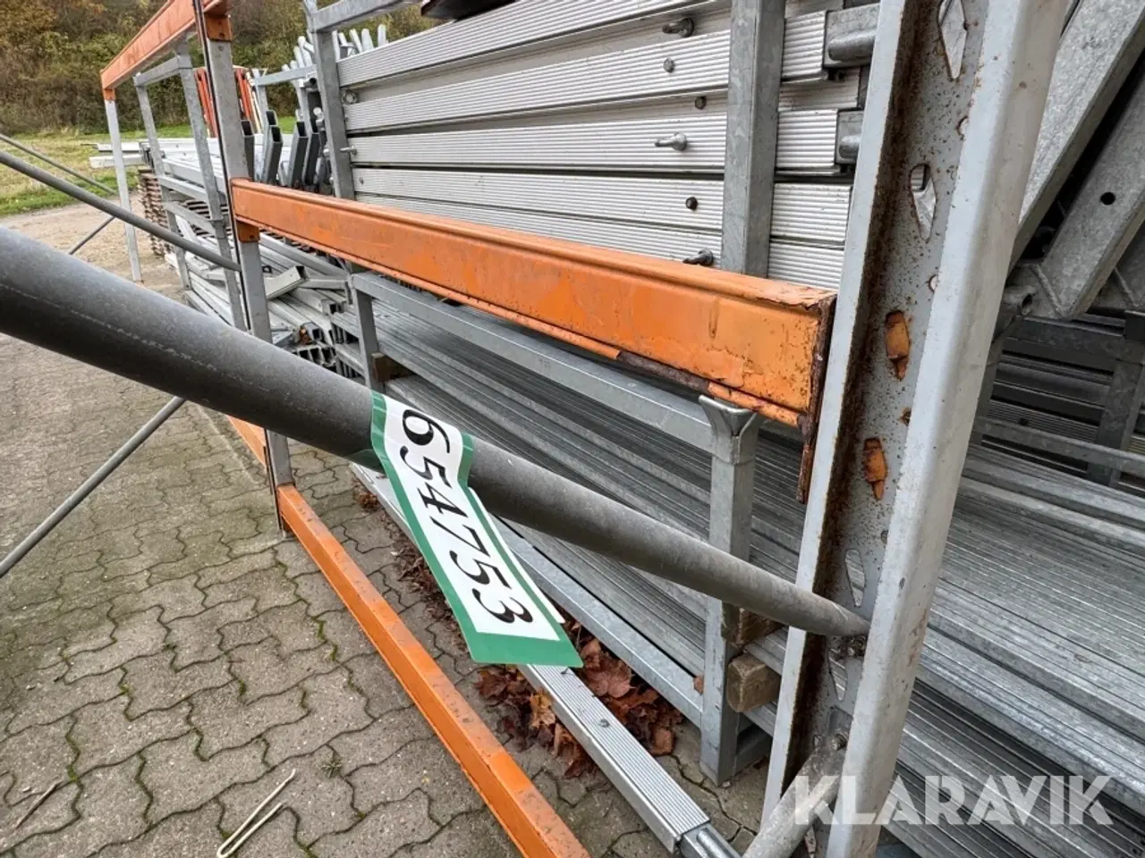 Billede 4 - Materiale reol