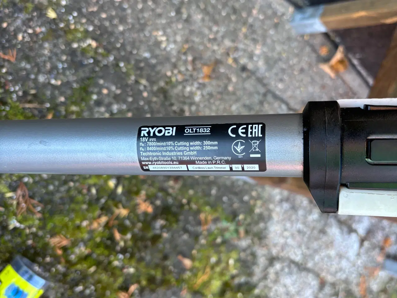 Billede 4 - Ryobi græstrimmer til batteri