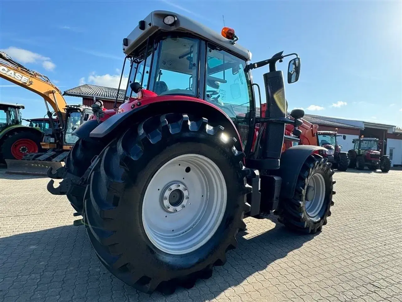 Billede 9 - Massey Ferguson 6615 DYNA VT KUN 4900 TIMER OG FULD AFFJEDRING!