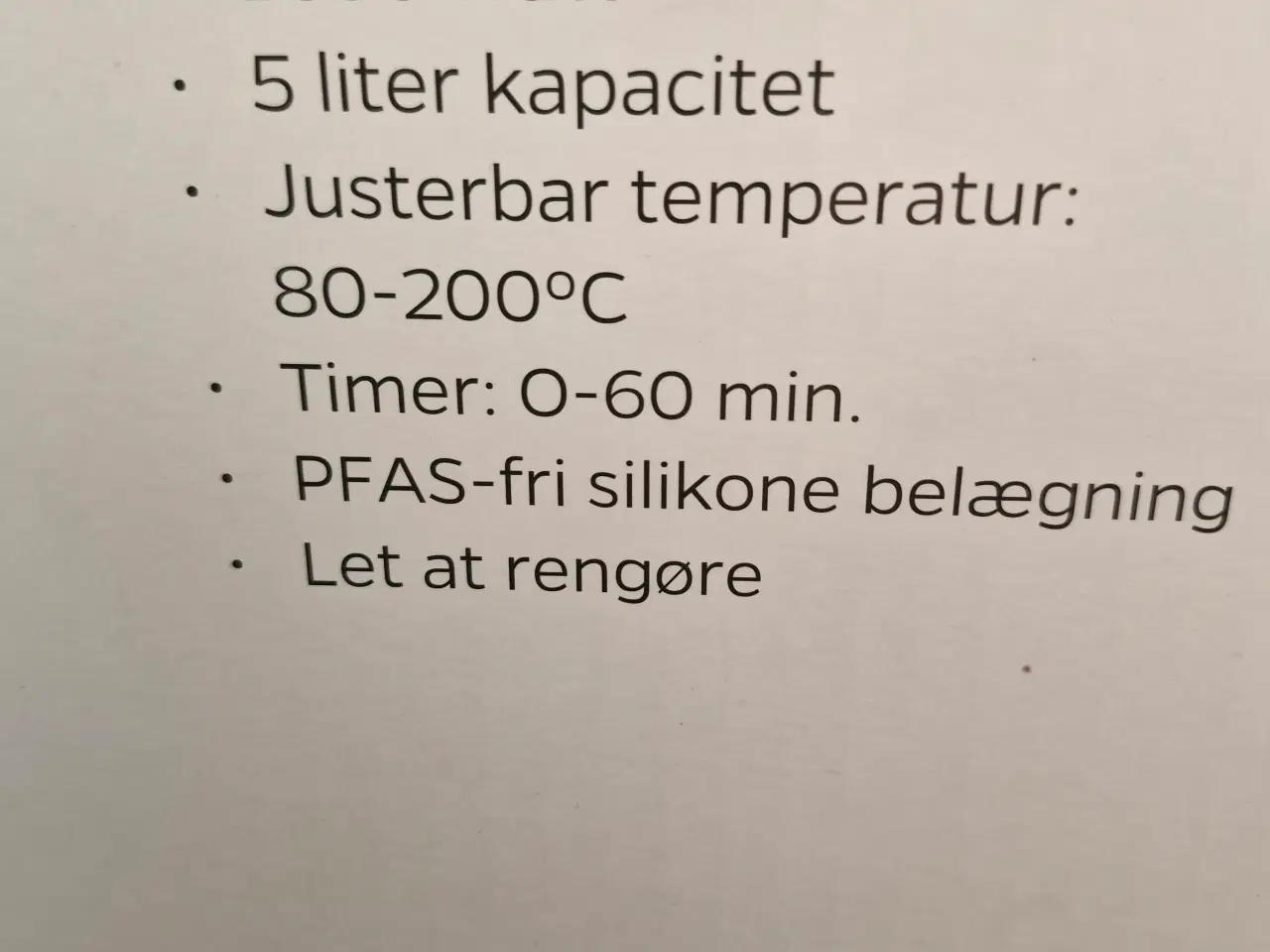 Billede 2 - Airfryer.