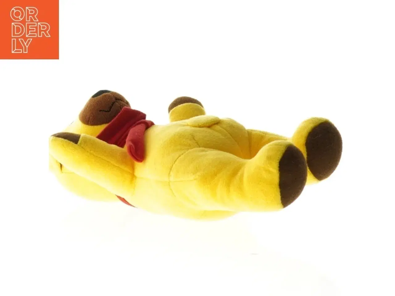 Billede 6 - Gul Plysbamse fra DR (str. 26 x 18 cm)