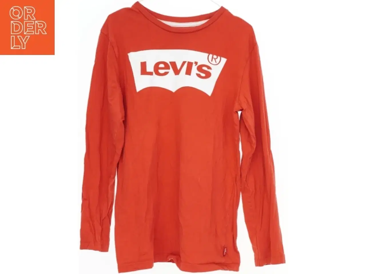 Billede 1 - Langærmet Rød Levi's T-shirt fra Levis (str. 152)