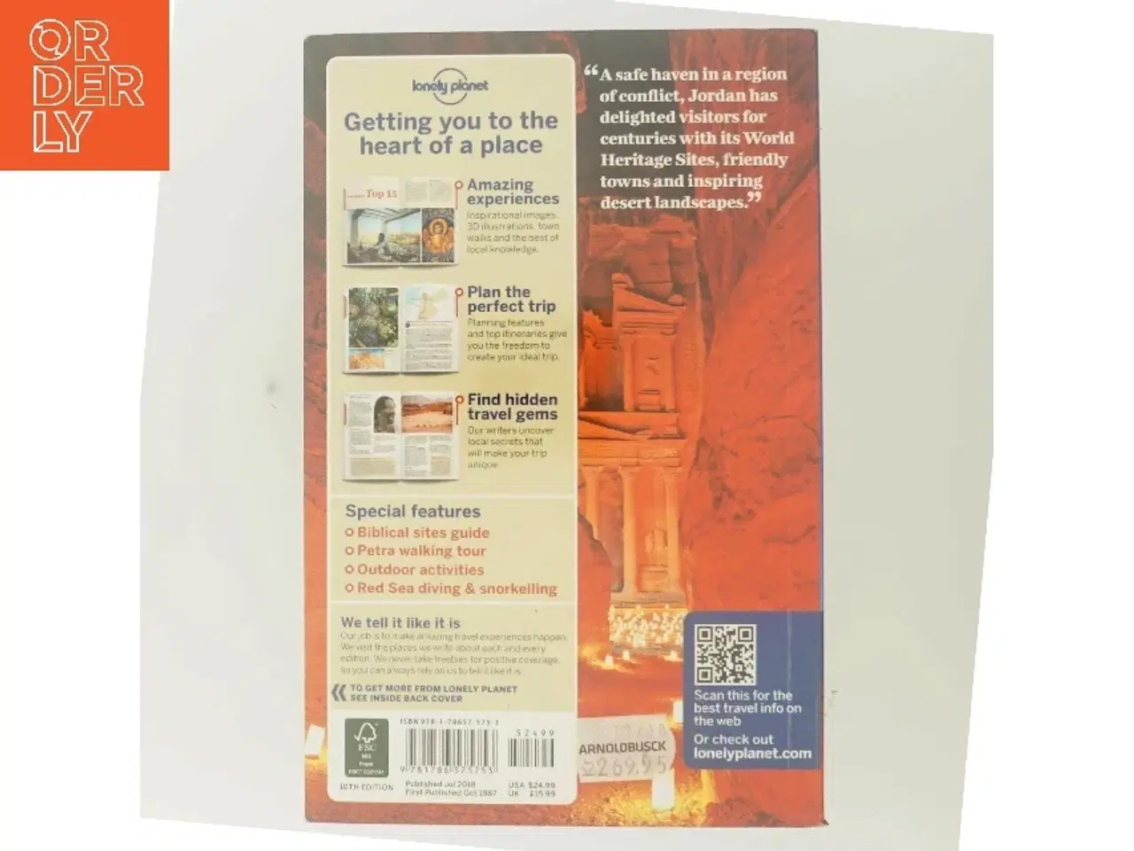 Billede 3 - Jordan af Jenny Walker Lonely Planet Bog