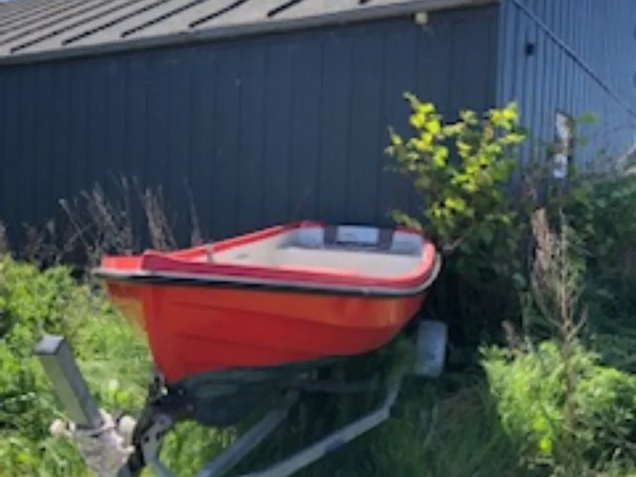 Billede 3 - 13 fod dam jolle med trailer 