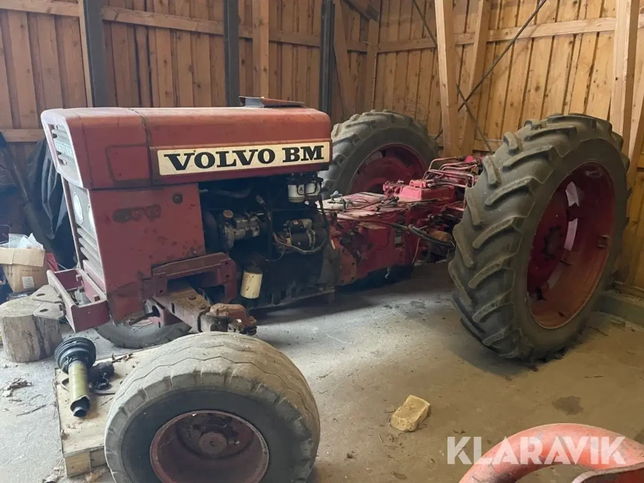 Billede 4 - Veterantraktor Volvo BM 500 reservedele