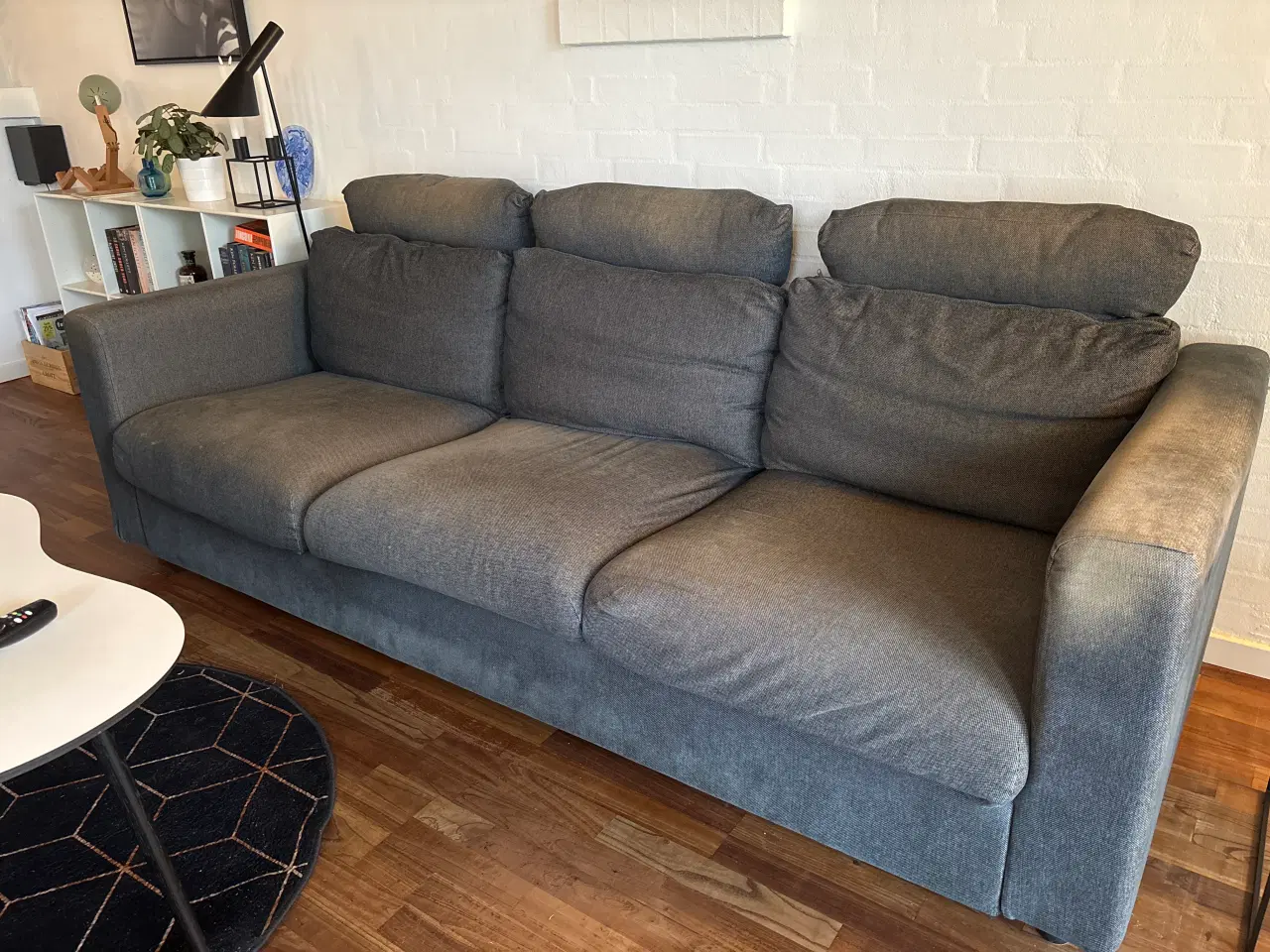 Billede 1 - 3 pers sofa med puf