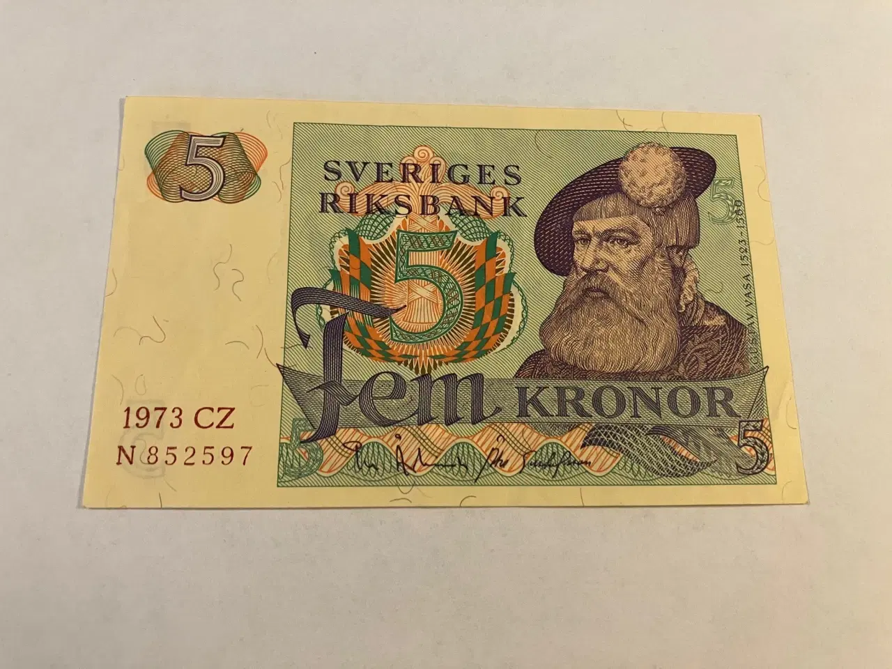 Billede 1 - 5 Kronor Sverige 1973