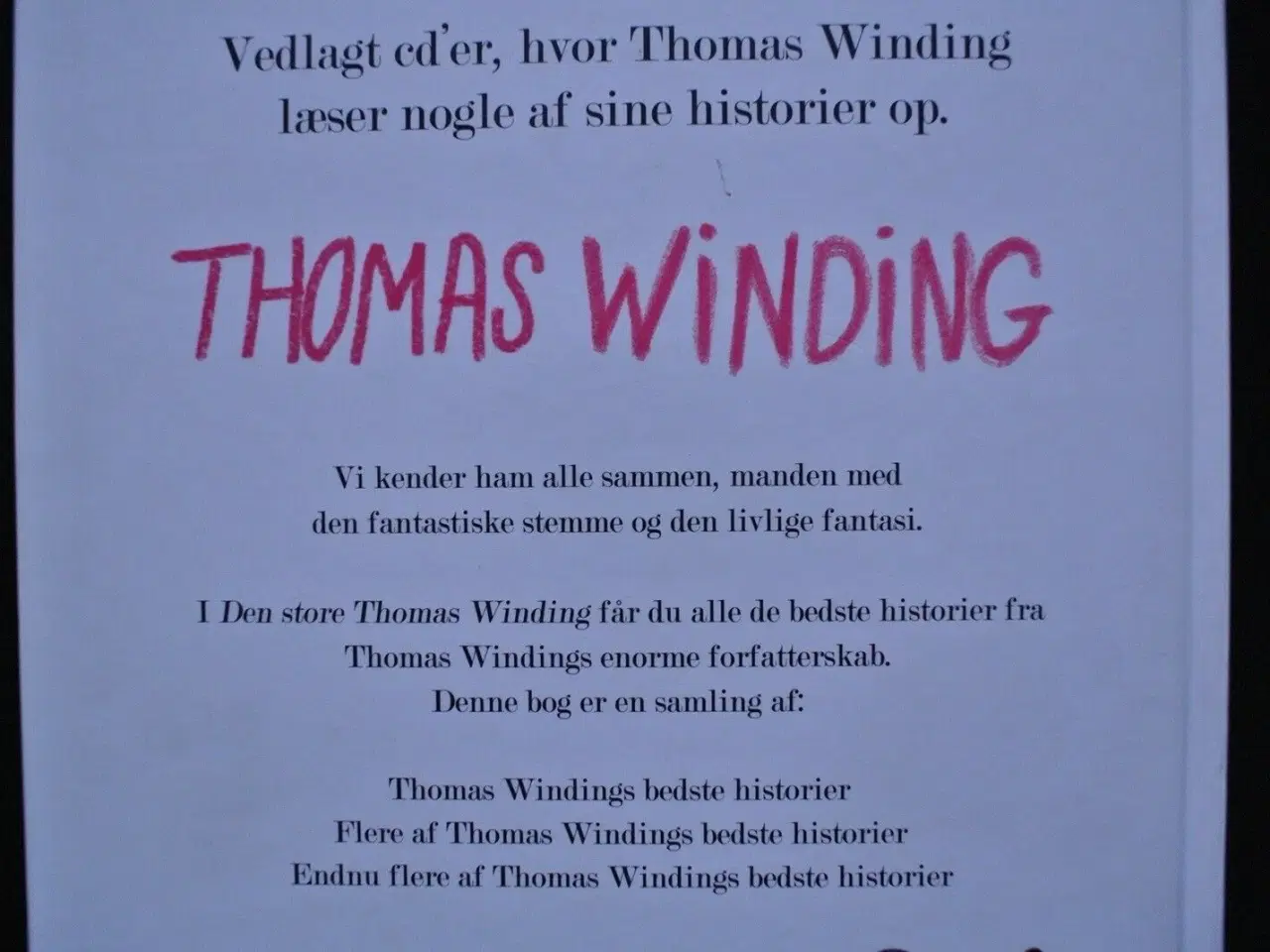 Billede 4 - den store thomas winding - 1 cd mangler, af thomas