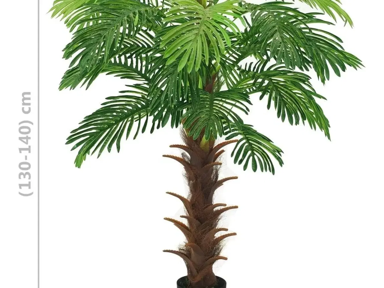 Billede 6 - Kunstig cycaspalme med potte 140 cm grøn