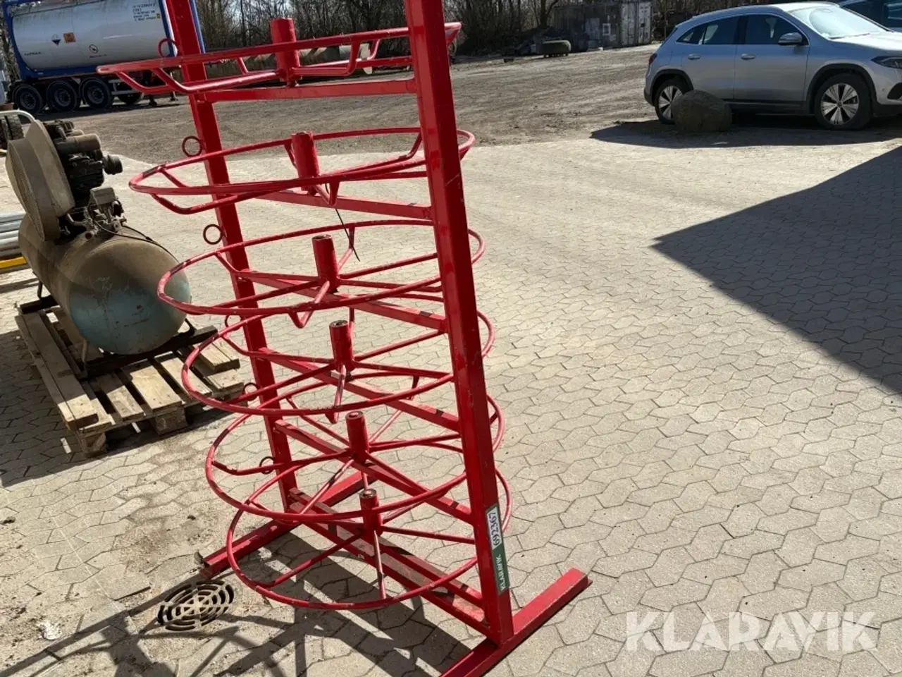 Billede 4 - Rotationsstativ til Hydraulikslanger