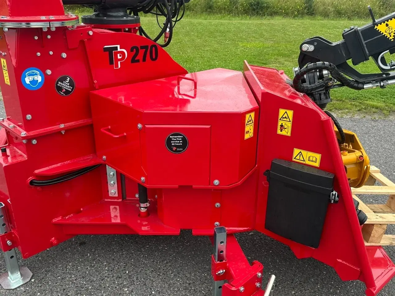 Billede 7 - TP TP 270 K  Flishugger med kran
