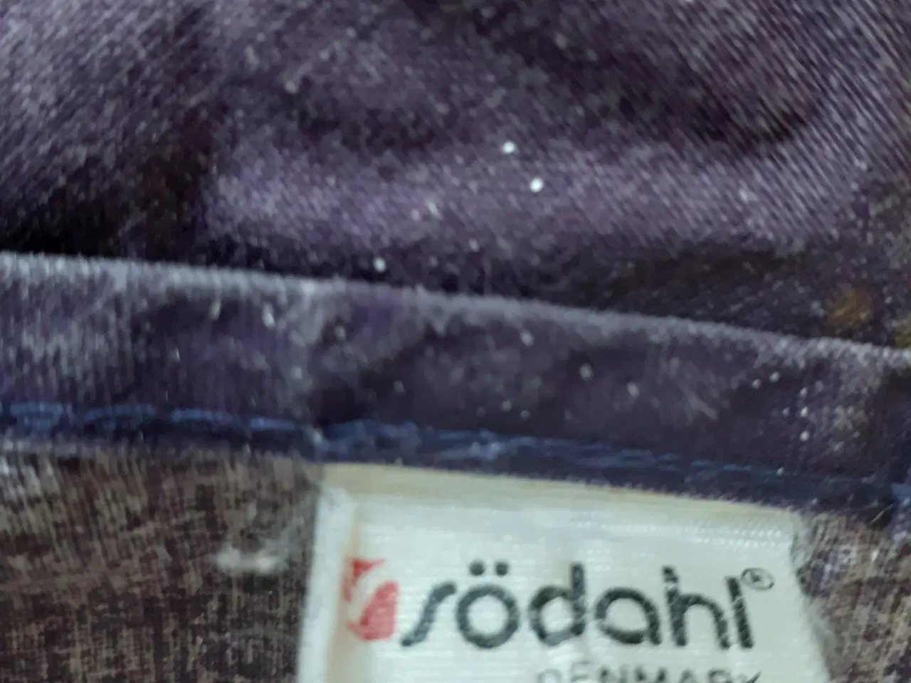 Billede 9 - SØDAHL "Bethlehem" - stor rund lilla dug fra 1992