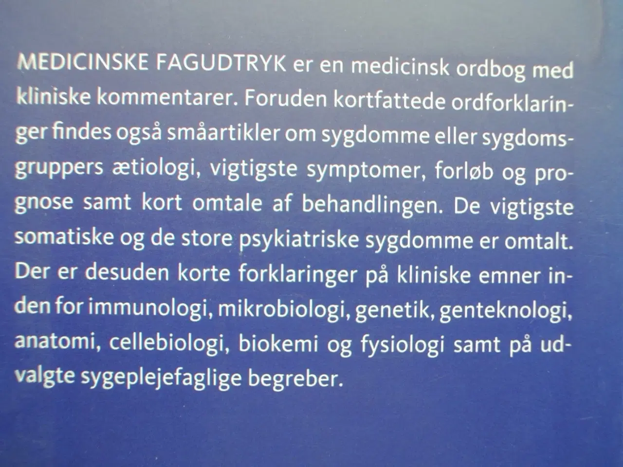 Billede 2 - medicinske fagudtryk - en klinisk ordbog med komme