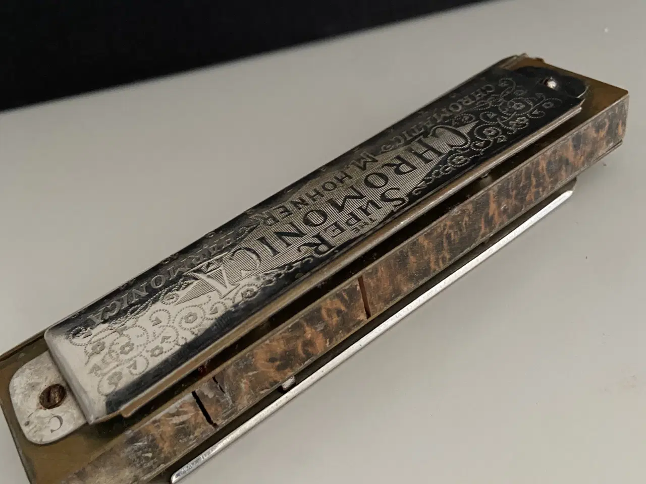 Billede 2 - M. Hohner Super Chromonica - Vintage kromatisk mun