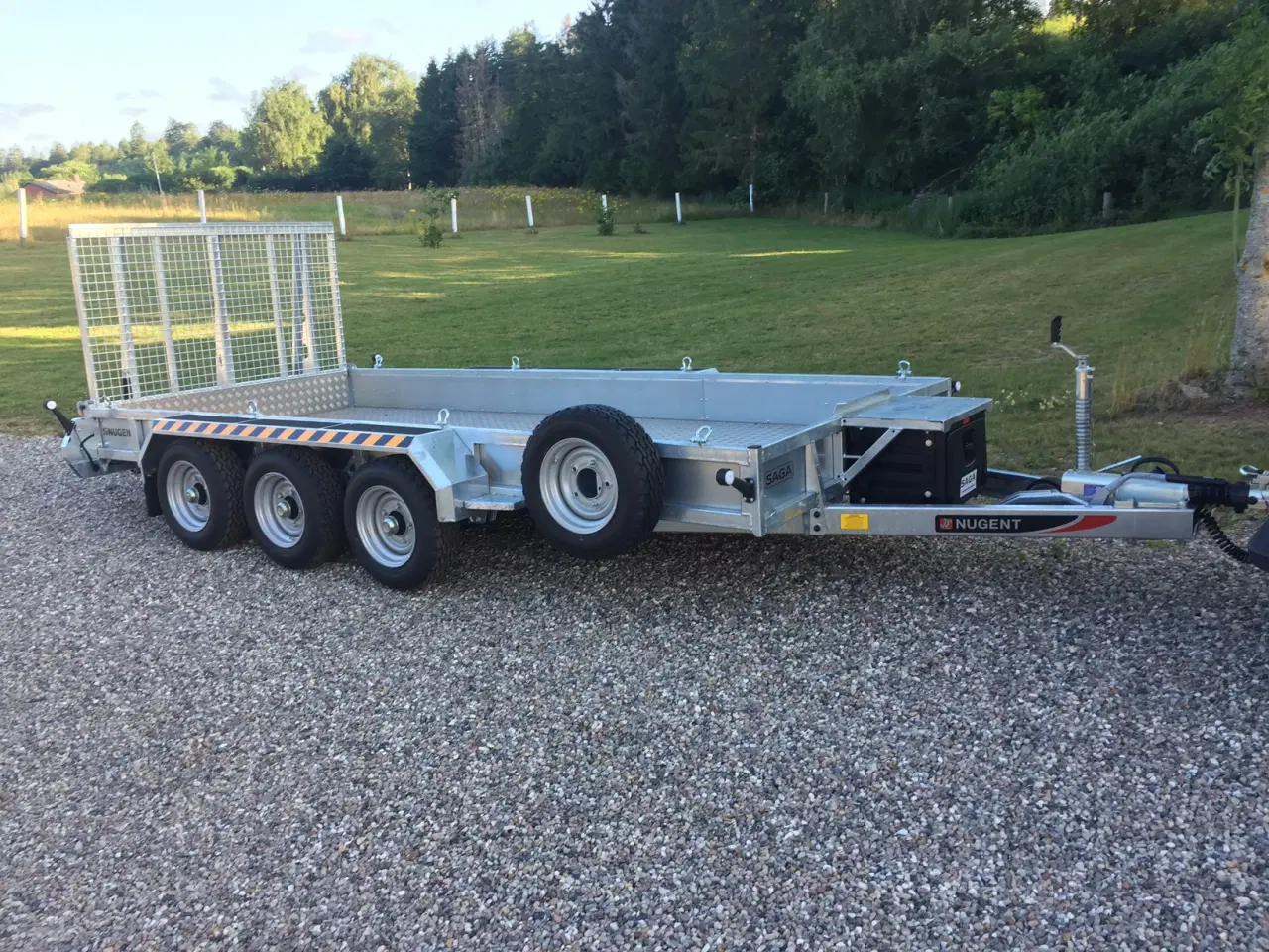 Billede 2 - Fabriksny NUGENT 3500 kg maskintrailer