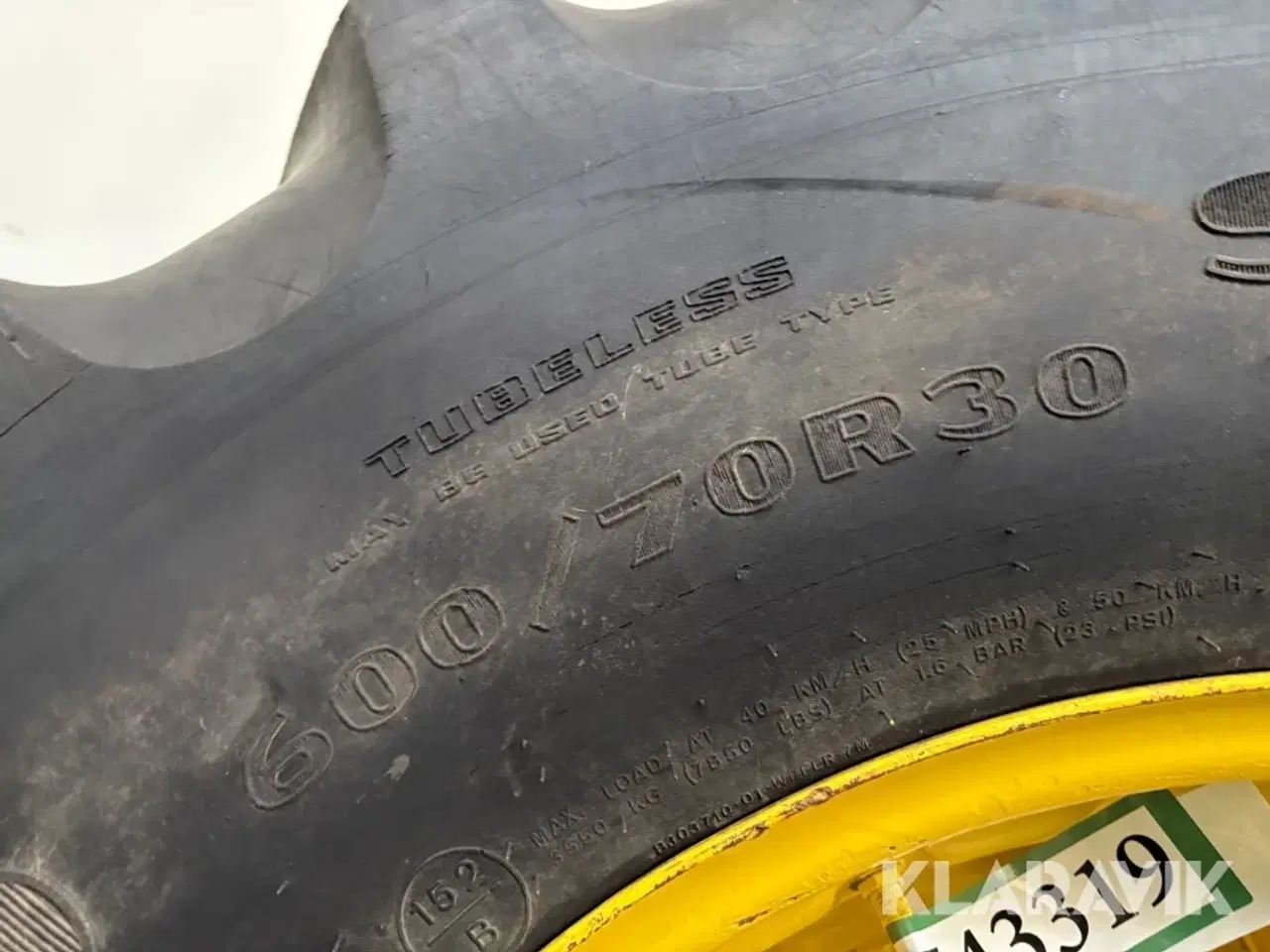 Billede 6 - Tvillingehjul Goodyear DT820 2 styk + låse