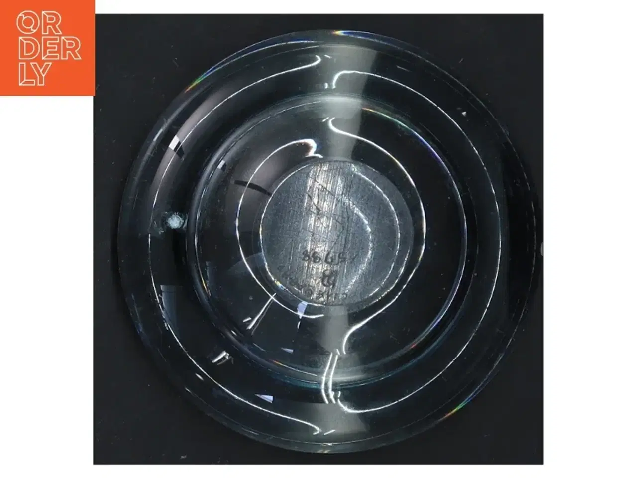 Billede 3 - Rund glas askebæger (str. 10x3 cm)