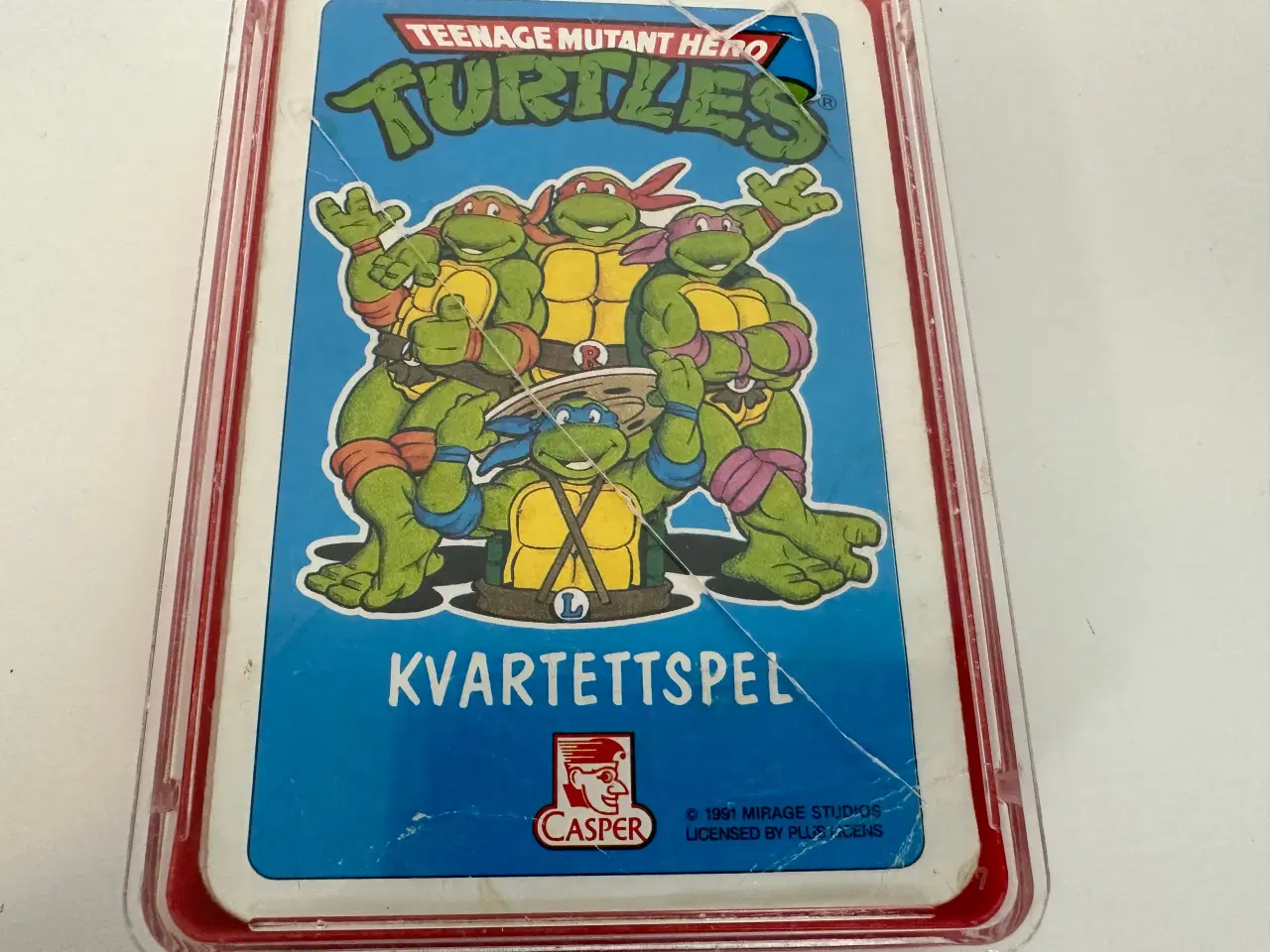 Billede 8 - 'Turtles - Kvartettspil' 1991, Mirage Studios