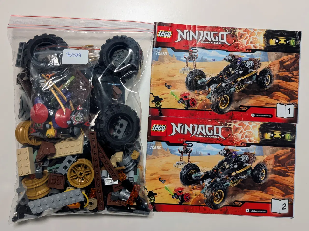 Billede 4 - Lego Ninjago, 70589, Kamp-offroader.