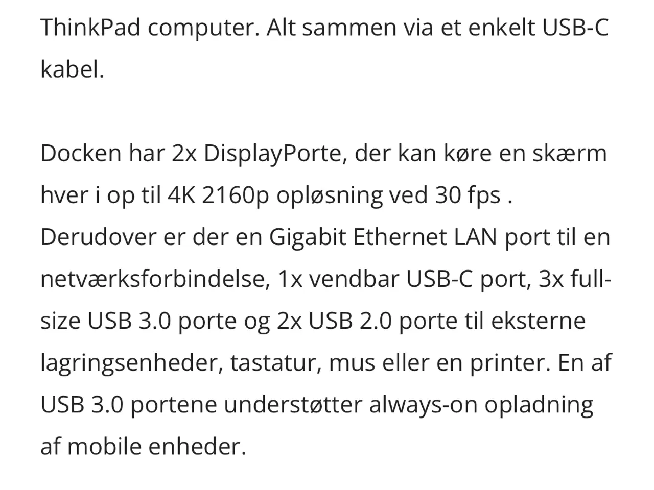 Billede 9 - Lenovo ThinkPad USB-C 2Gen