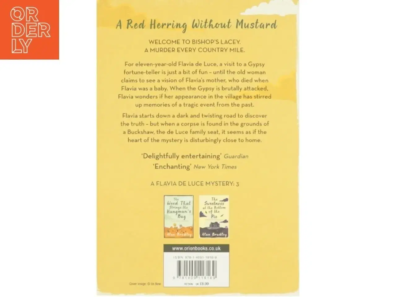 Billede 2 - A Red Herring Without Mustard : the Gripping Third Novel in the Cosy Flavia De Luce Series by Alan Bradley af Bradley, C. Alan (Bog)