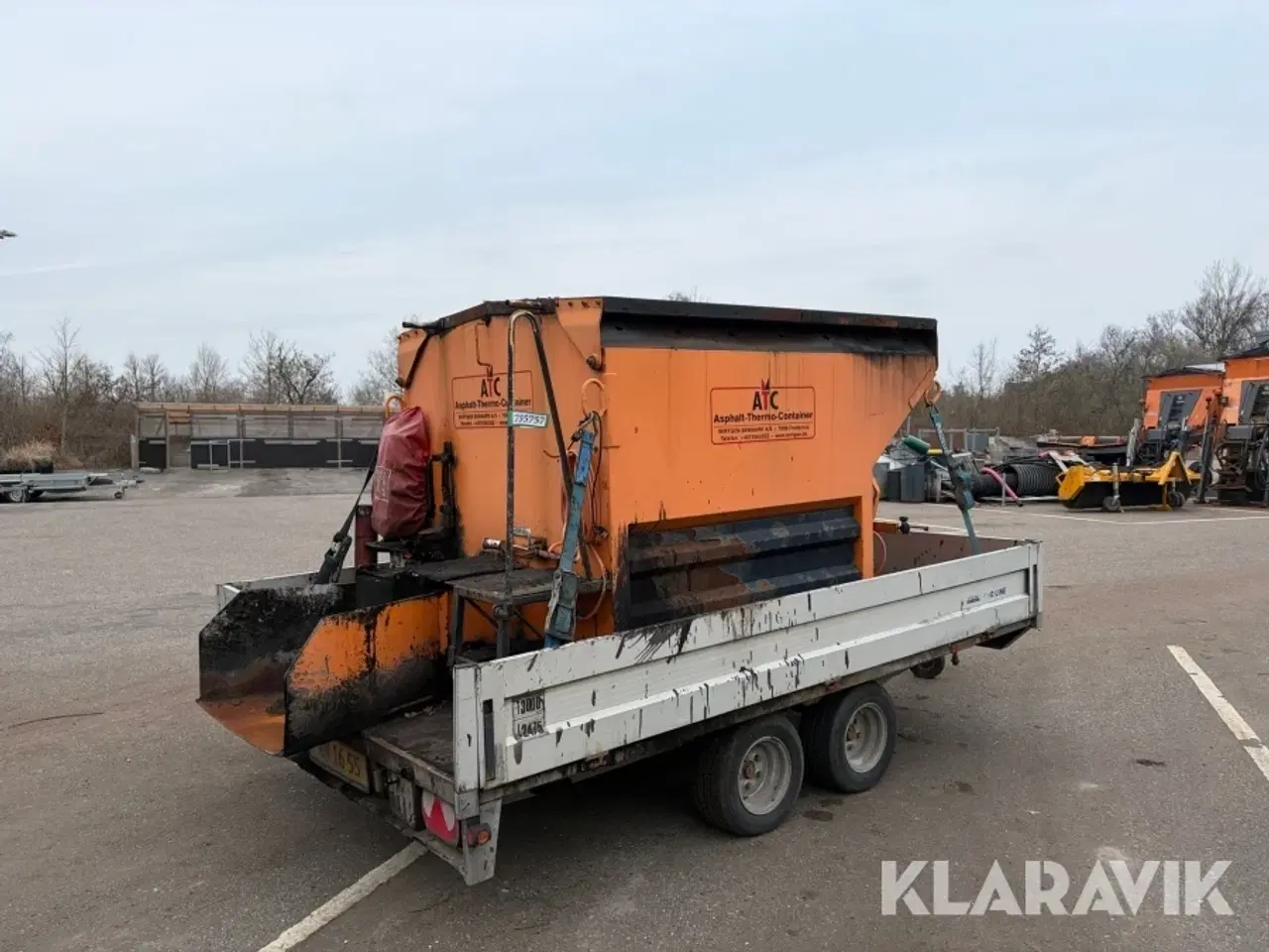 Billede 5 - Asfaltkoger ATC 25 med trailer variant pro-line