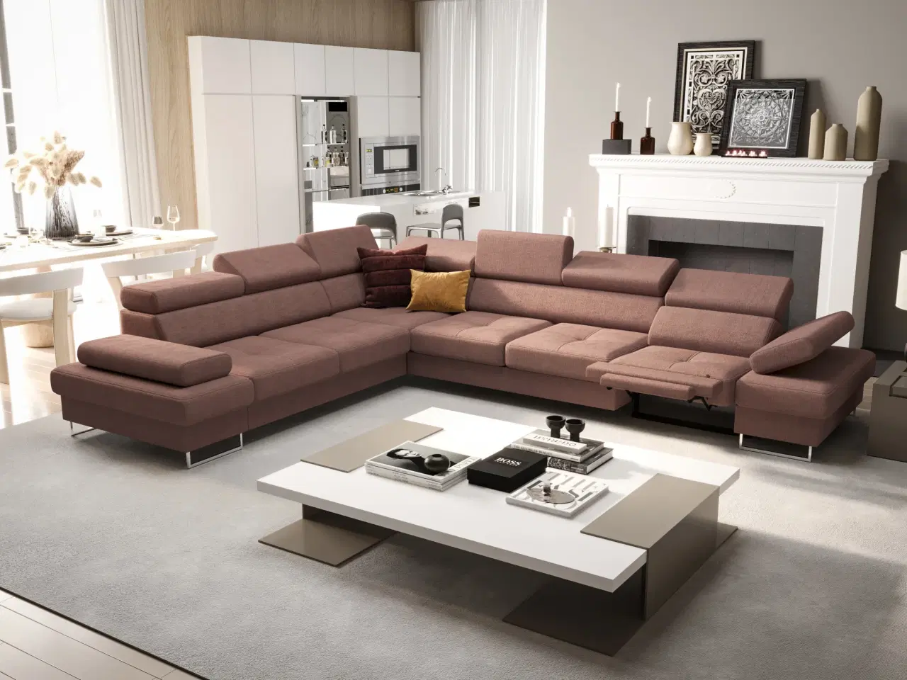 Billede 7 - GALAKSE MAX RELAX HJØRNESOFA 280x350