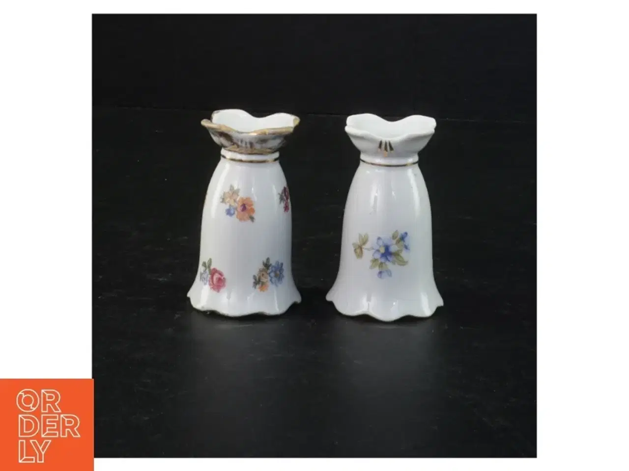 Billede 4 - Porcelæns vaser, små (str. 7,5 x 5 cm)