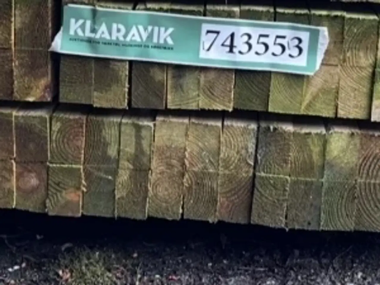 Billede 5 - Lægter tryk imprægneret længde 3,6 meter Cirka 100 styk