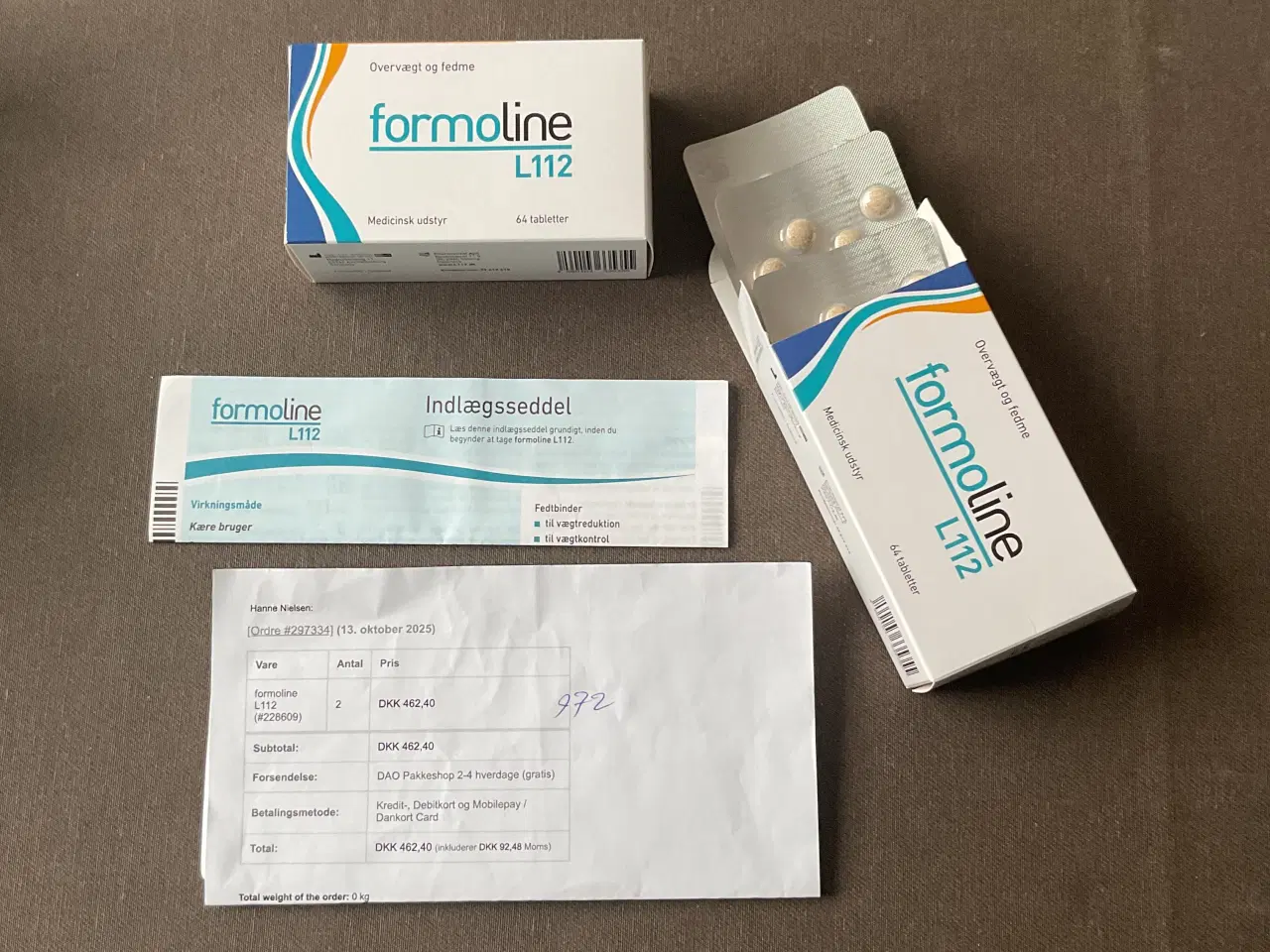 Billede 2 - 2 pakker med Formilde L112 til vægttab