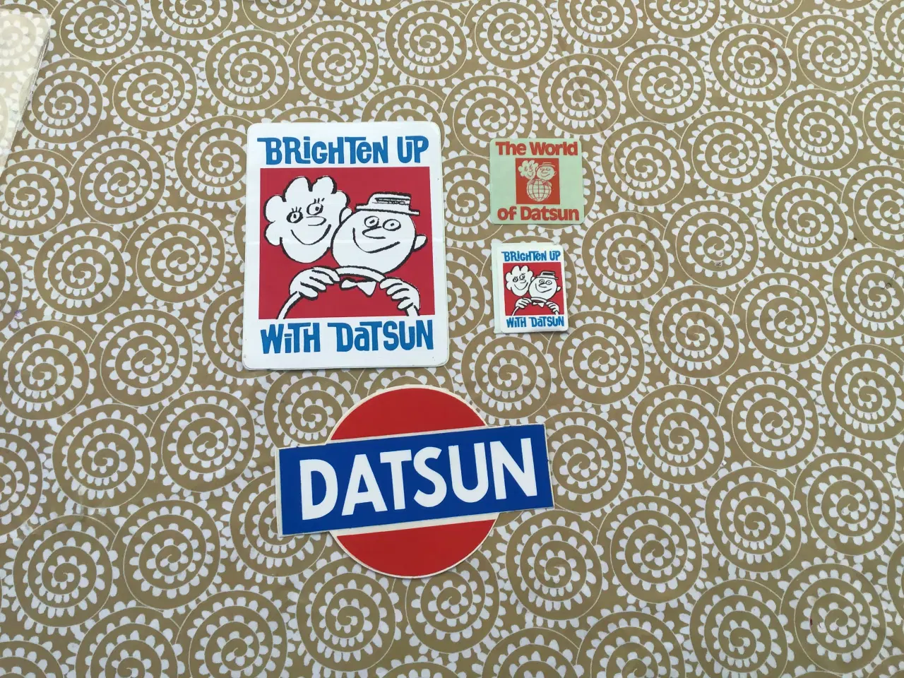 Billede 1 - Datsun mærker retro / ubrugte 
