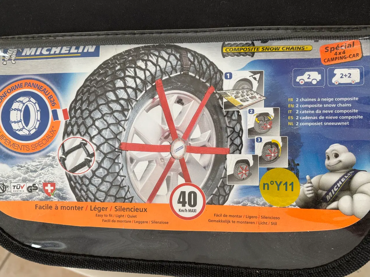 Billede 1 - Snekæde komposit Michelin Easy Grip