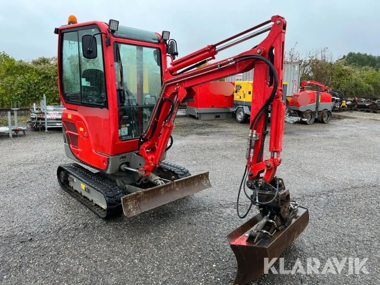 Billede 2 - Gravemaskine Yanmar SV18