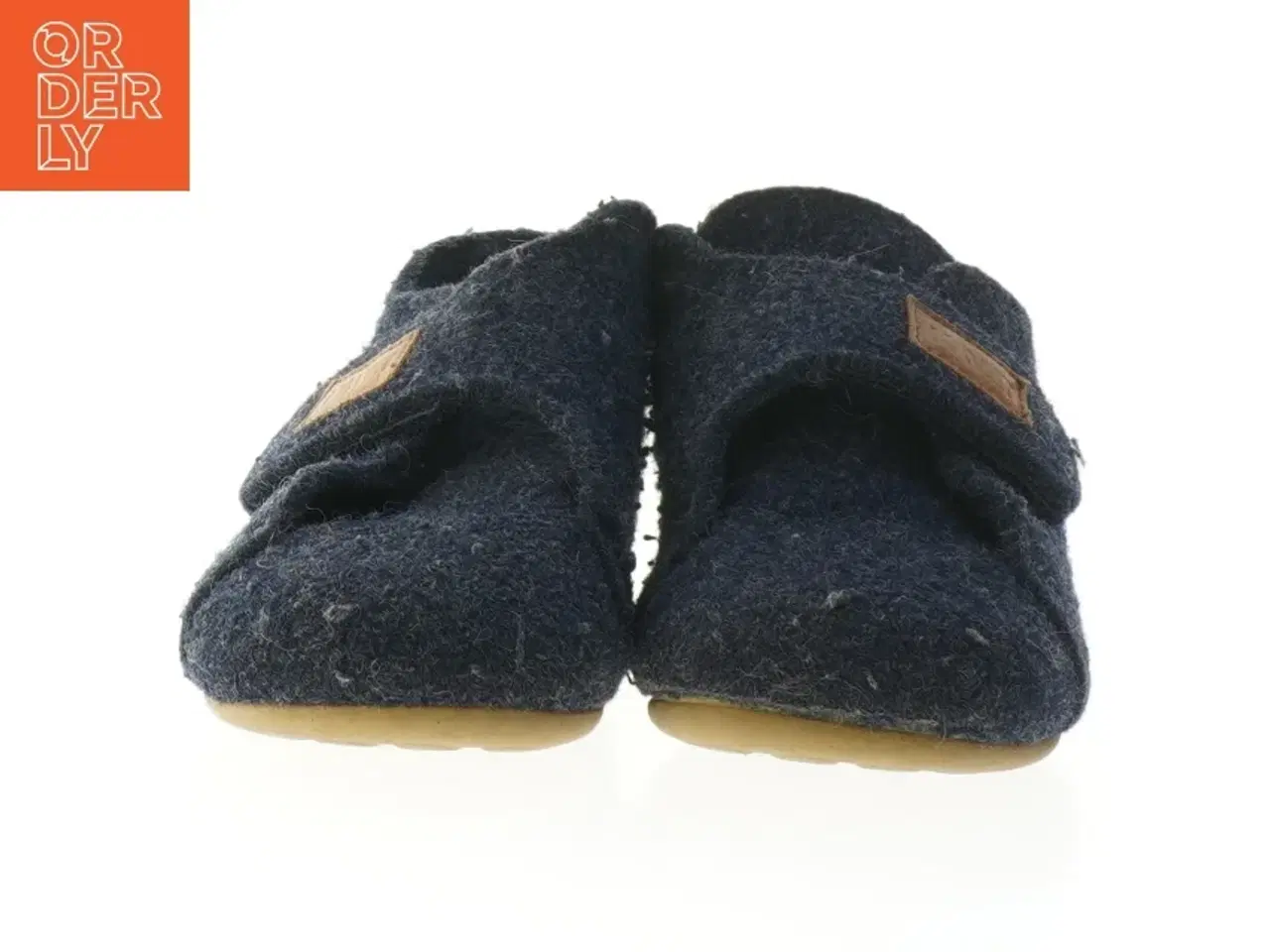 Billede 3 - Glerups uld hjemmesko med gummisål fra Kavat (str. 27 )