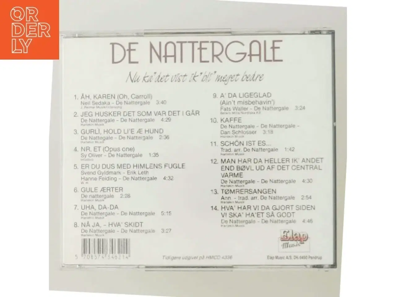 Billede 3 - De Nattergale CD