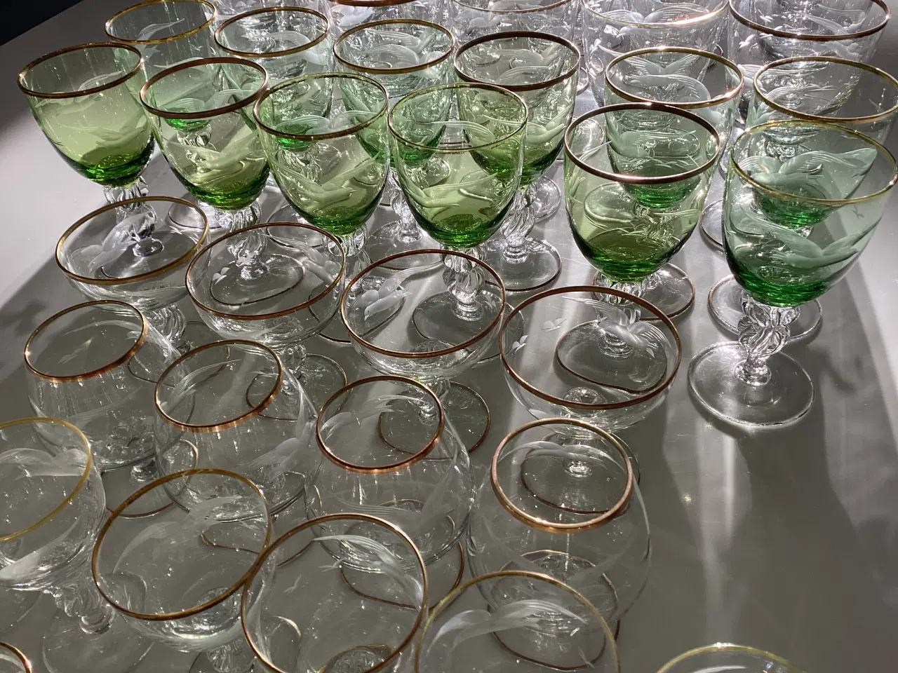 Billede 6 - Lyngby mågestelsglas 