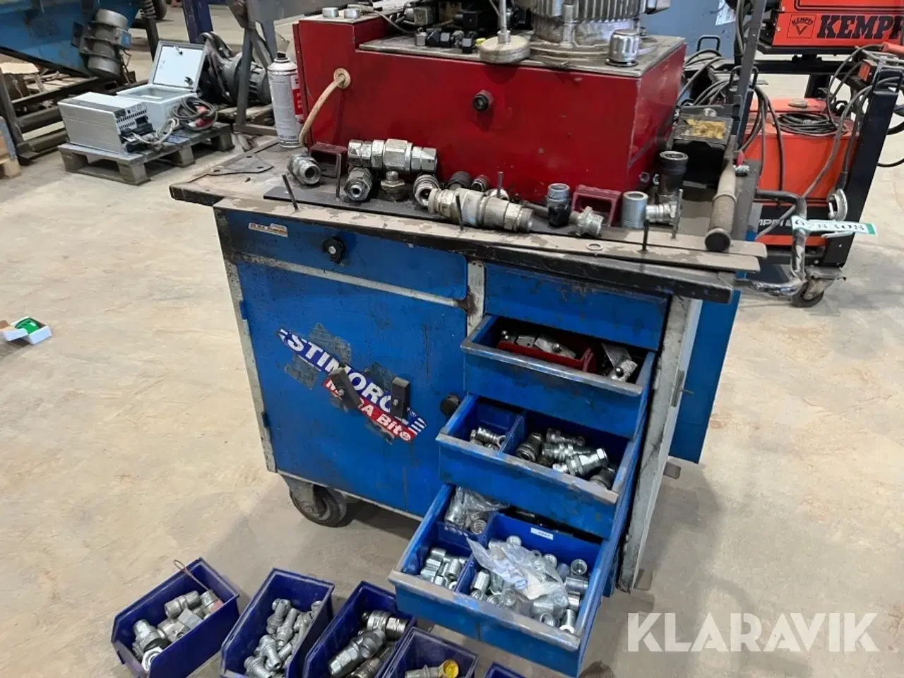 Billede 2 - Slange presser station med udstyr Finn-Power P20M