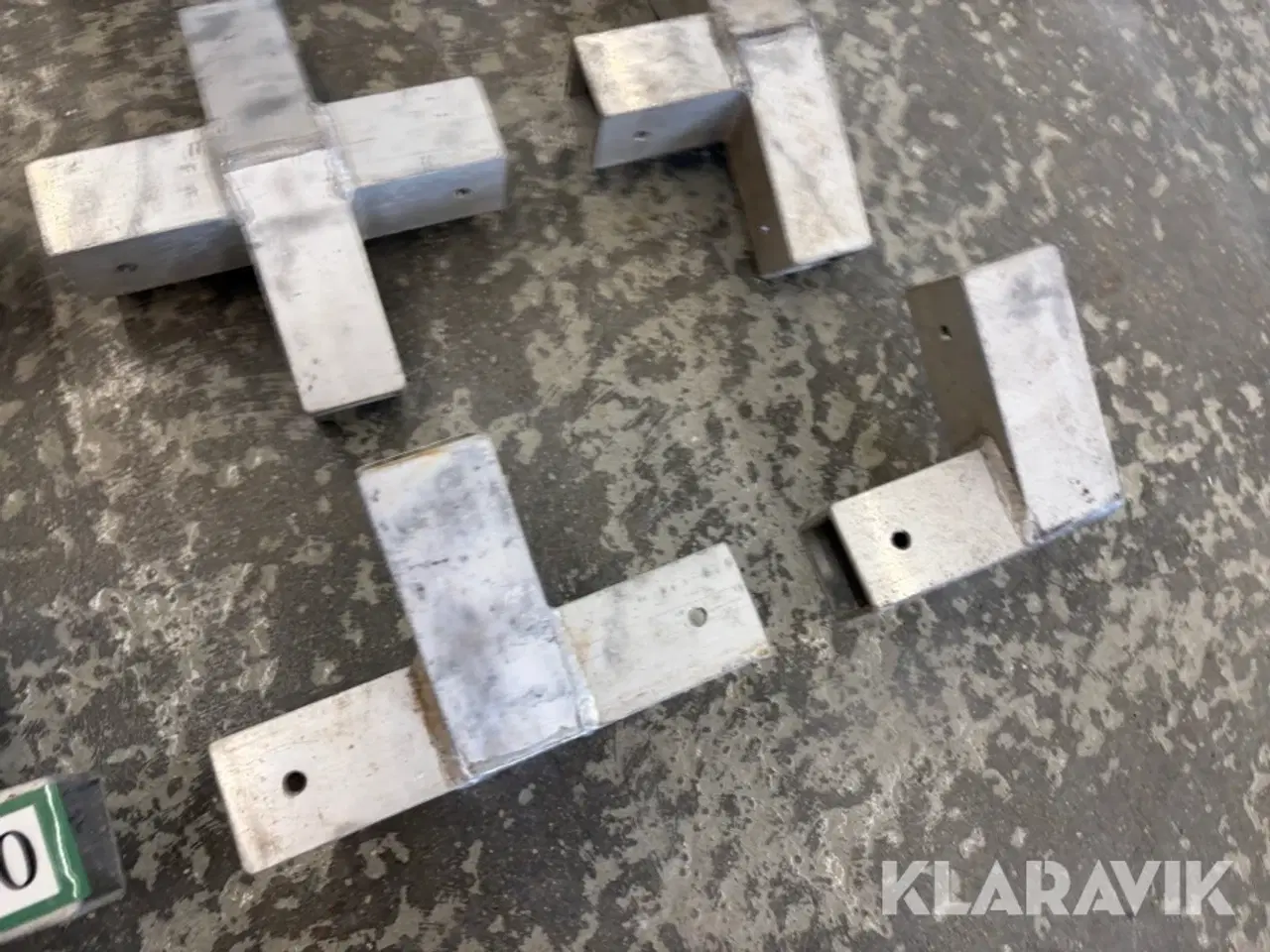 Billede 9 - Alu stativ til bygselv telt.