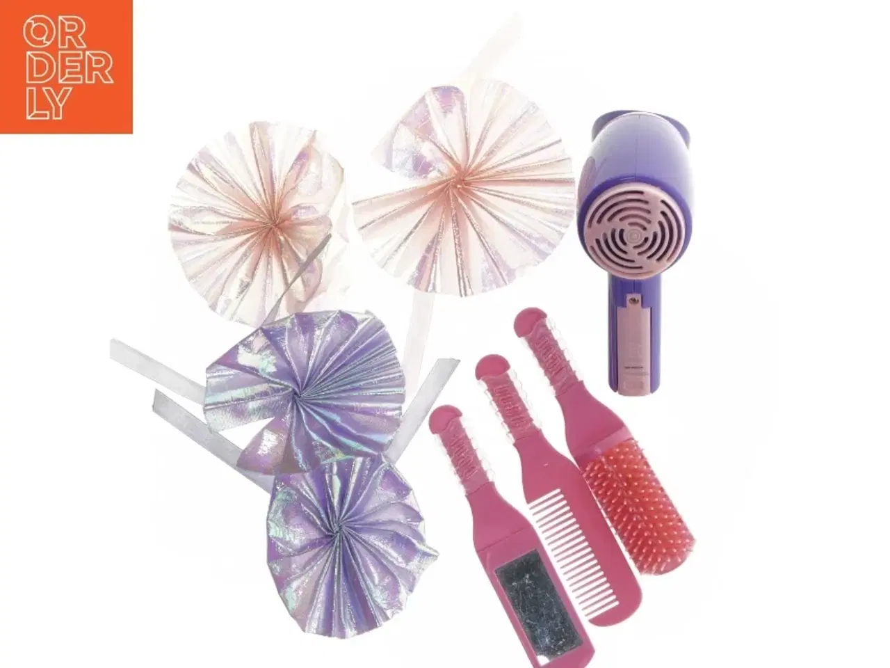 Billede 3 - Lille legetøjshårtørrer sæt (str. 10 cm)