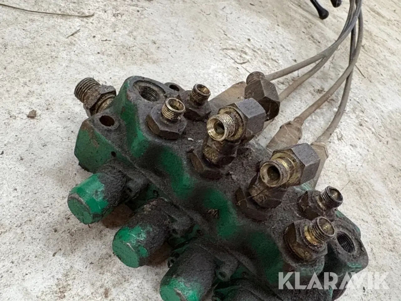 Billede 4 - Hydraulikstyring til fra hegnsklipper