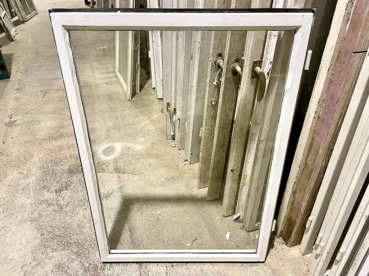 Billede 2 - Mindre forsatsramme m. float-glas